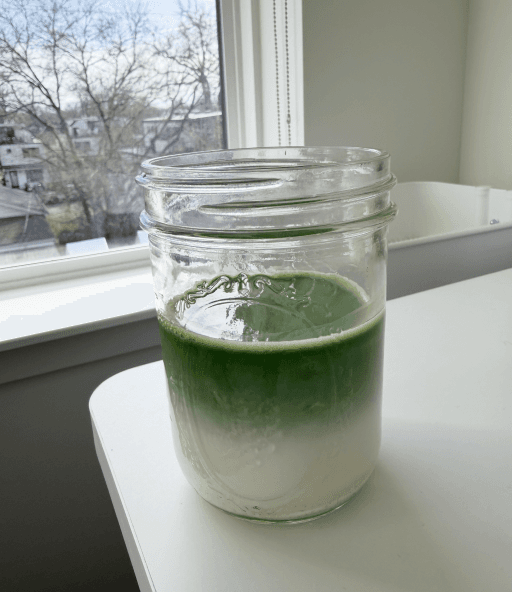 These days, you'll just find me making matcha at home <3