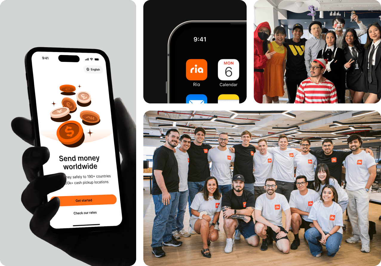 2025–Now: Product design at Ria Money Transfer